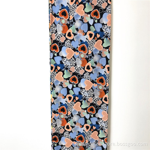 Customized New Arrival Multicolor Smooth Rayon Fabric